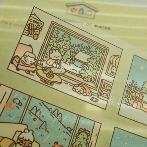 Little Moments of Winter Sticker Sheet