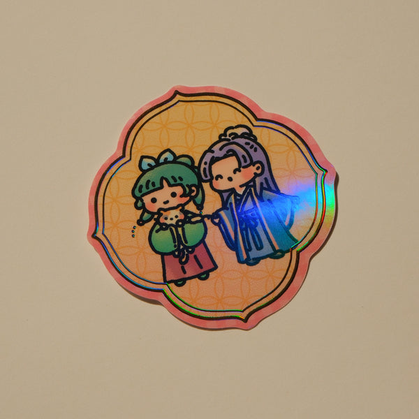 Maomao & Jinshi Foil Sticker
