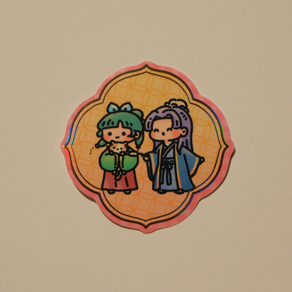 Maomao & Jinshi Foil Sticker