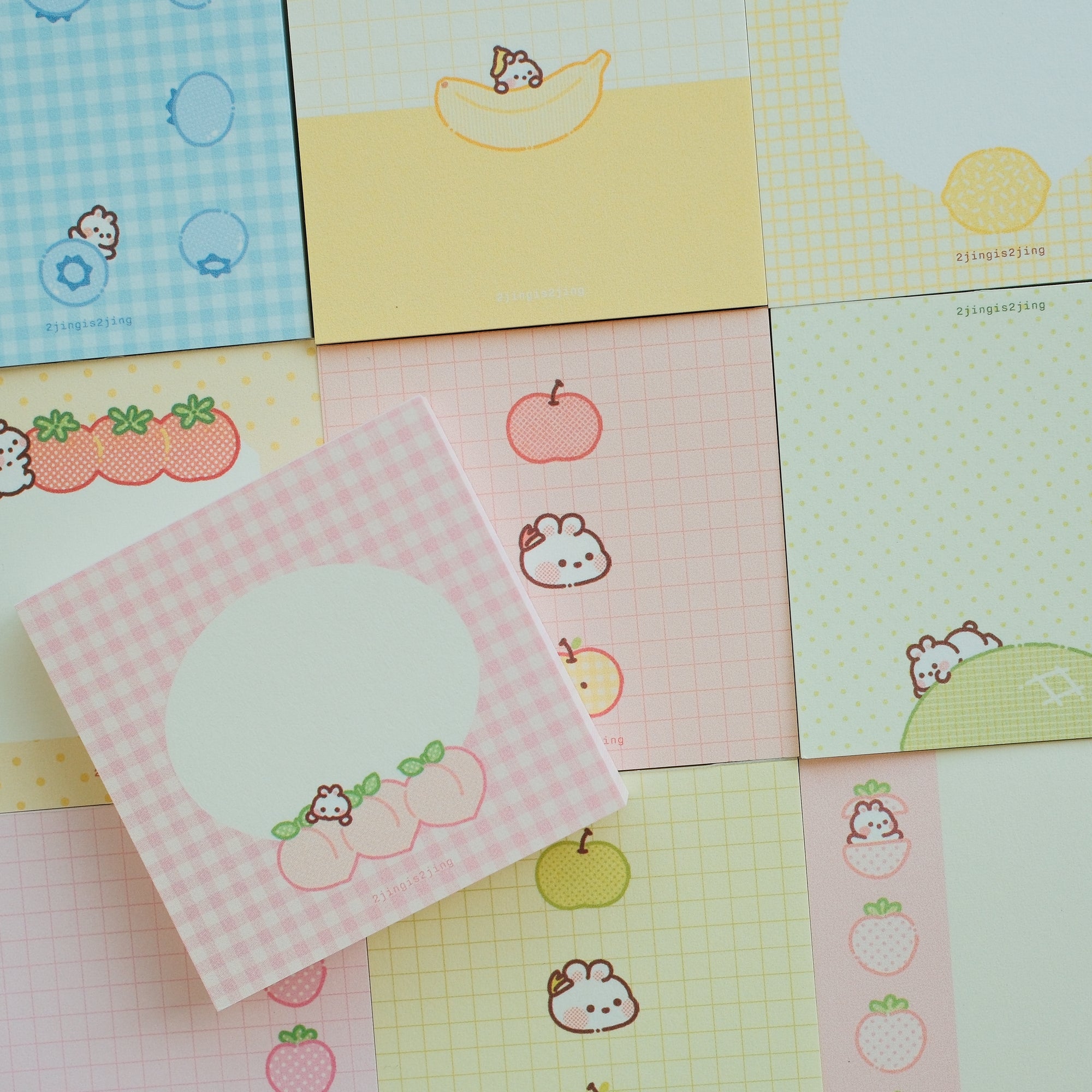 Fruity Bunnie Mini Memo