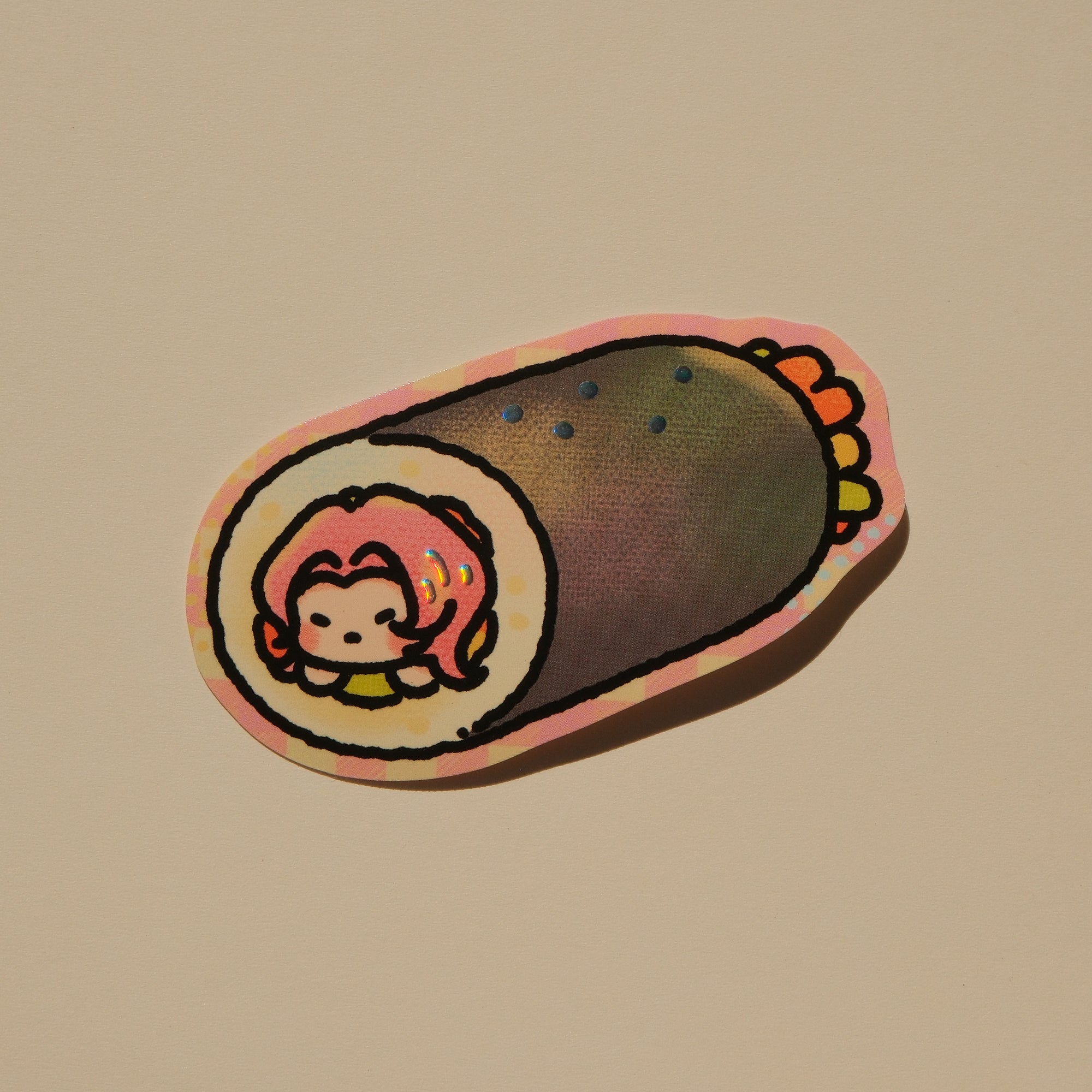 Romance Gimbap - Kpop Demon Hunters Foil Sticker