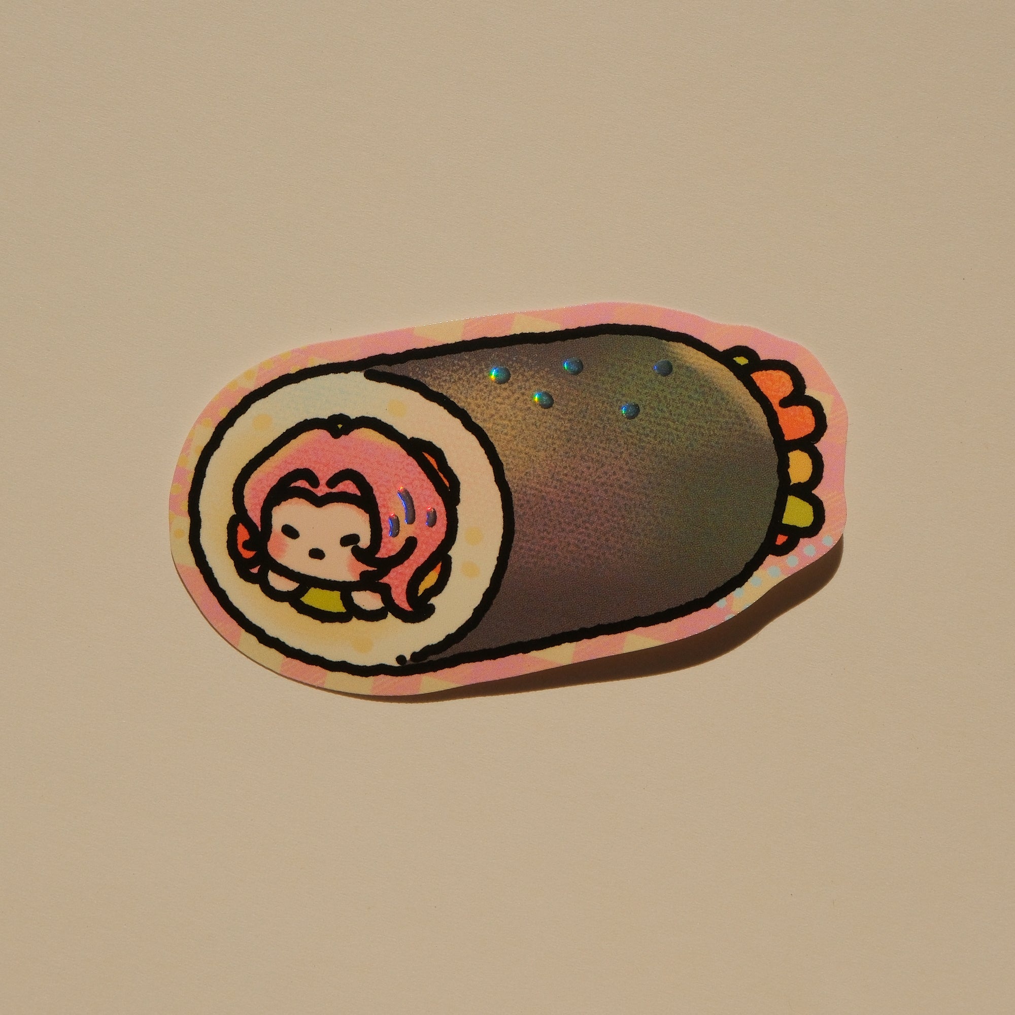 Romance Gimbap - Kpop Demon Hunters Foil Sticker