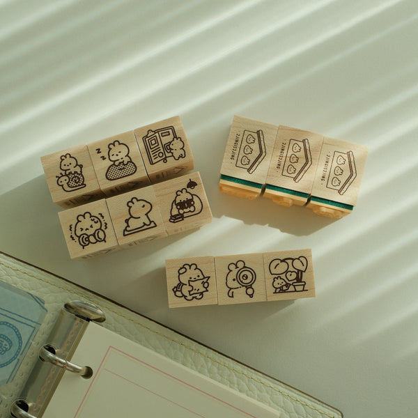 Living Softly Rubber Stamp – Vol.1 (1.5cm)