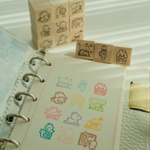 Living Softly Rubber Stamp – Vol.1 (1.5cm)