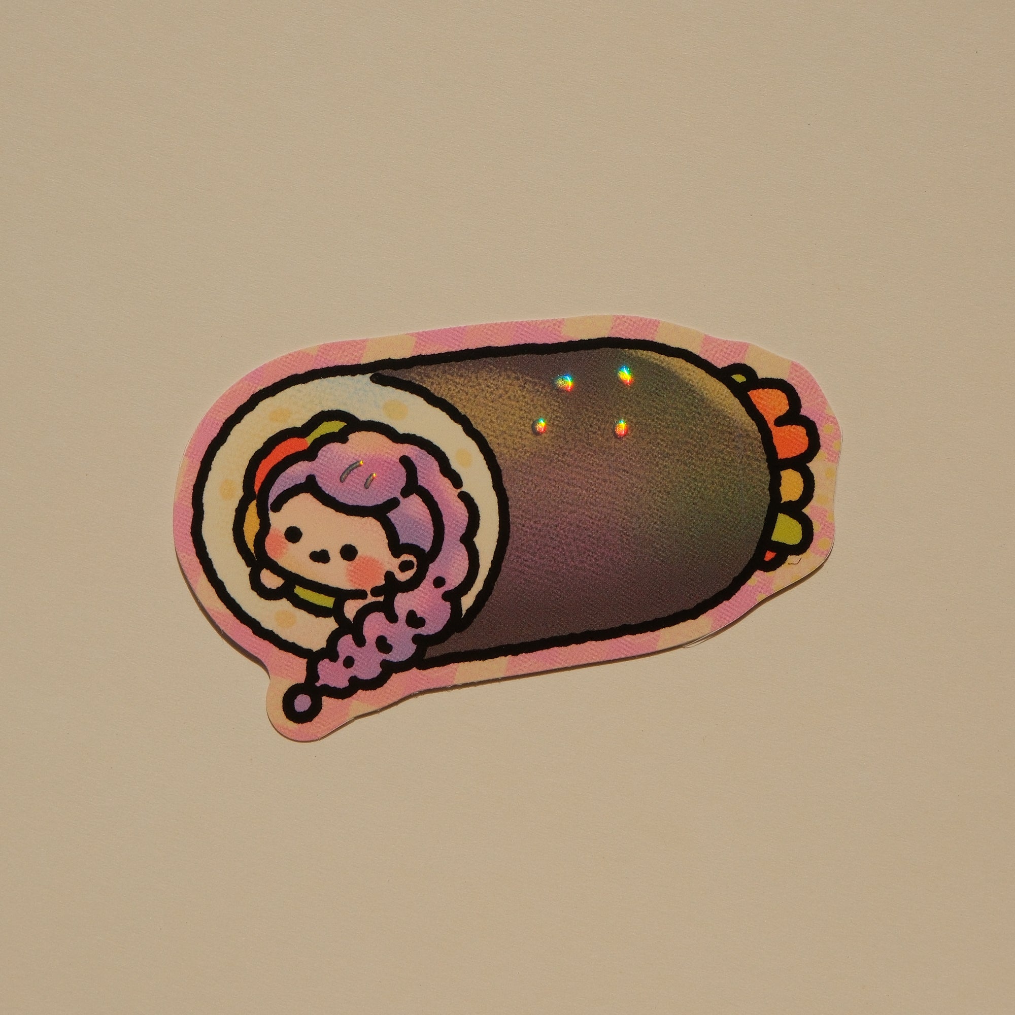 Rumi Gimbap - Kpop Demon Hunters Foil Sticker