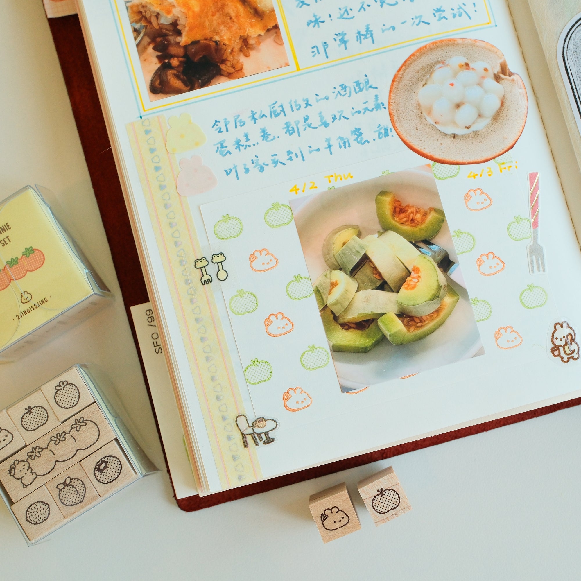 Fruity Bunnie Stamp Set