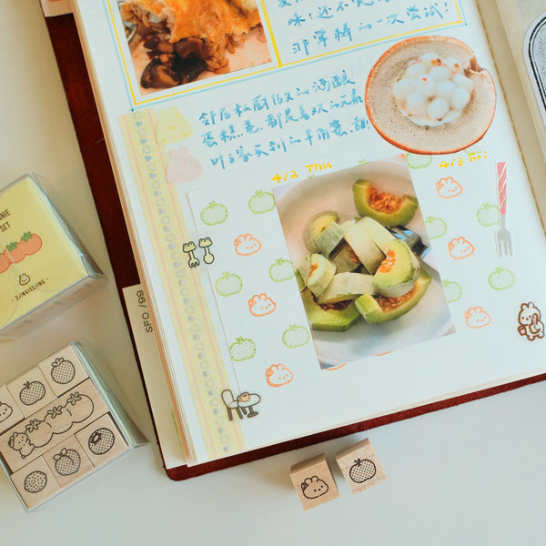 Fruity Bunnie Stamp Set