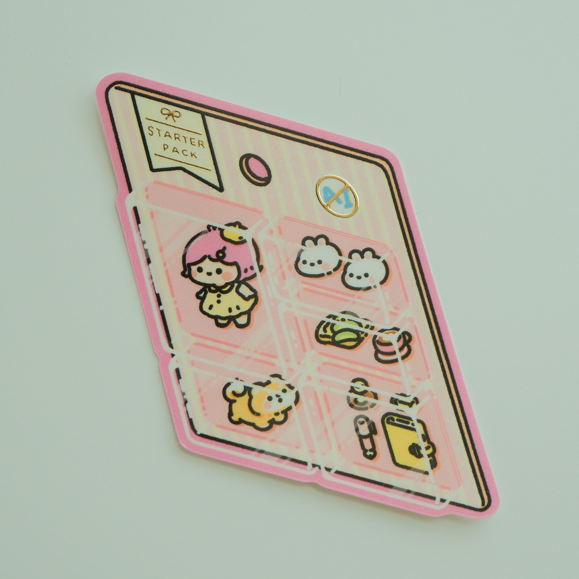 2jingis2jing Starter Pack Die Cut Sticker