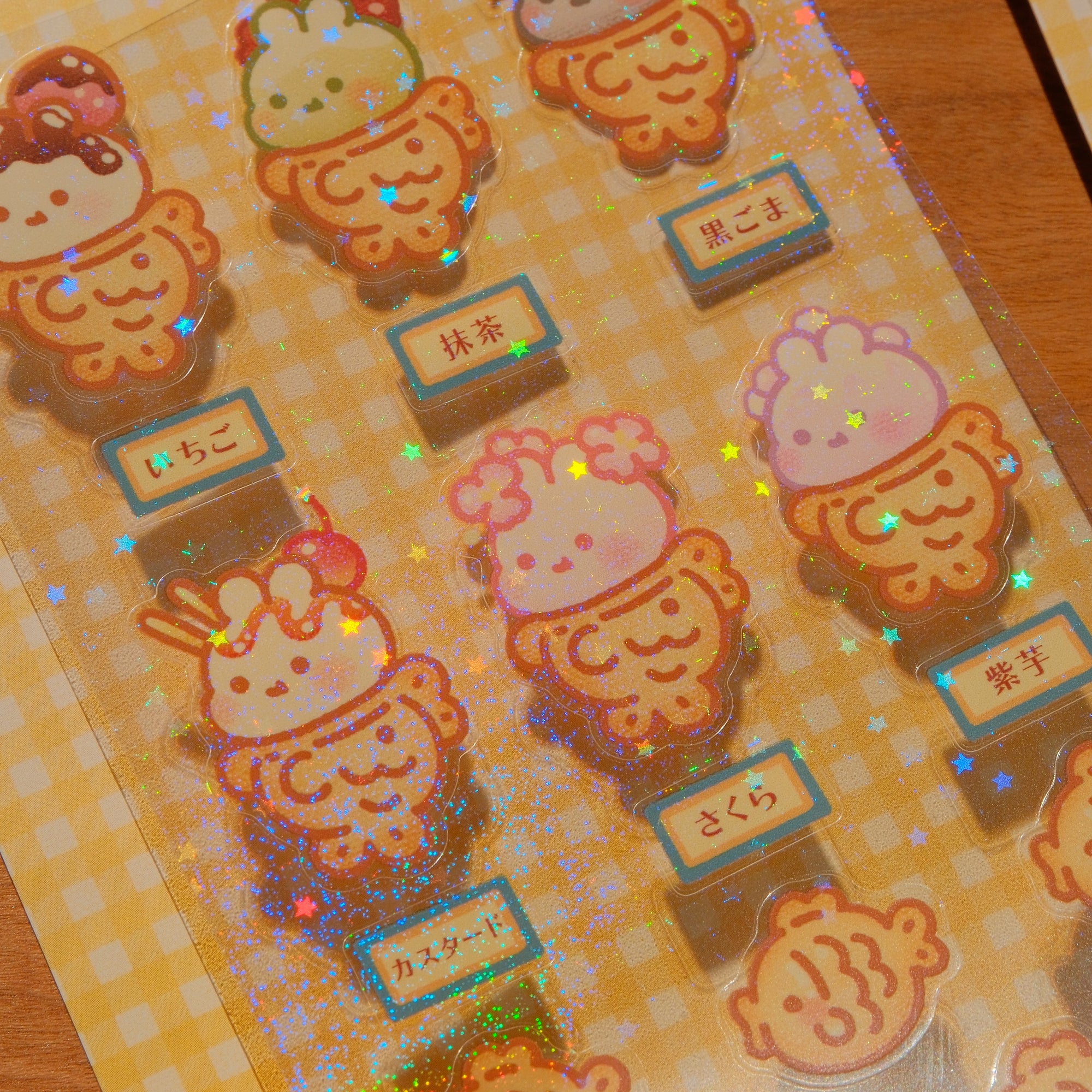 Bunny Taiyaki Sticker Sheet