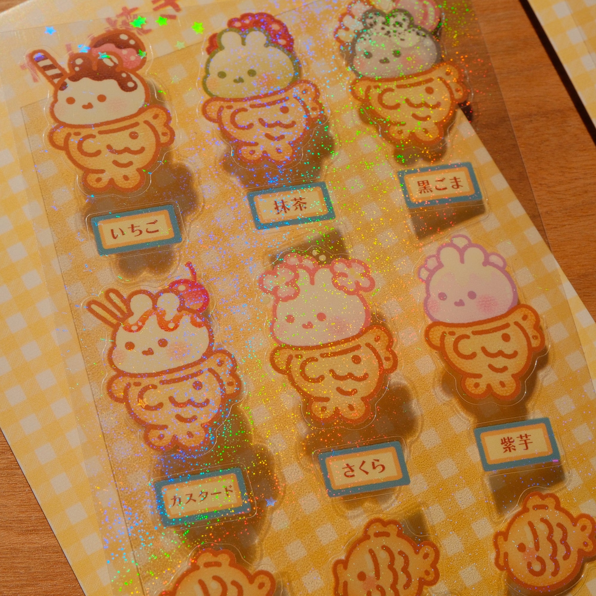 Bunny Taiyaki Sticker Sheet