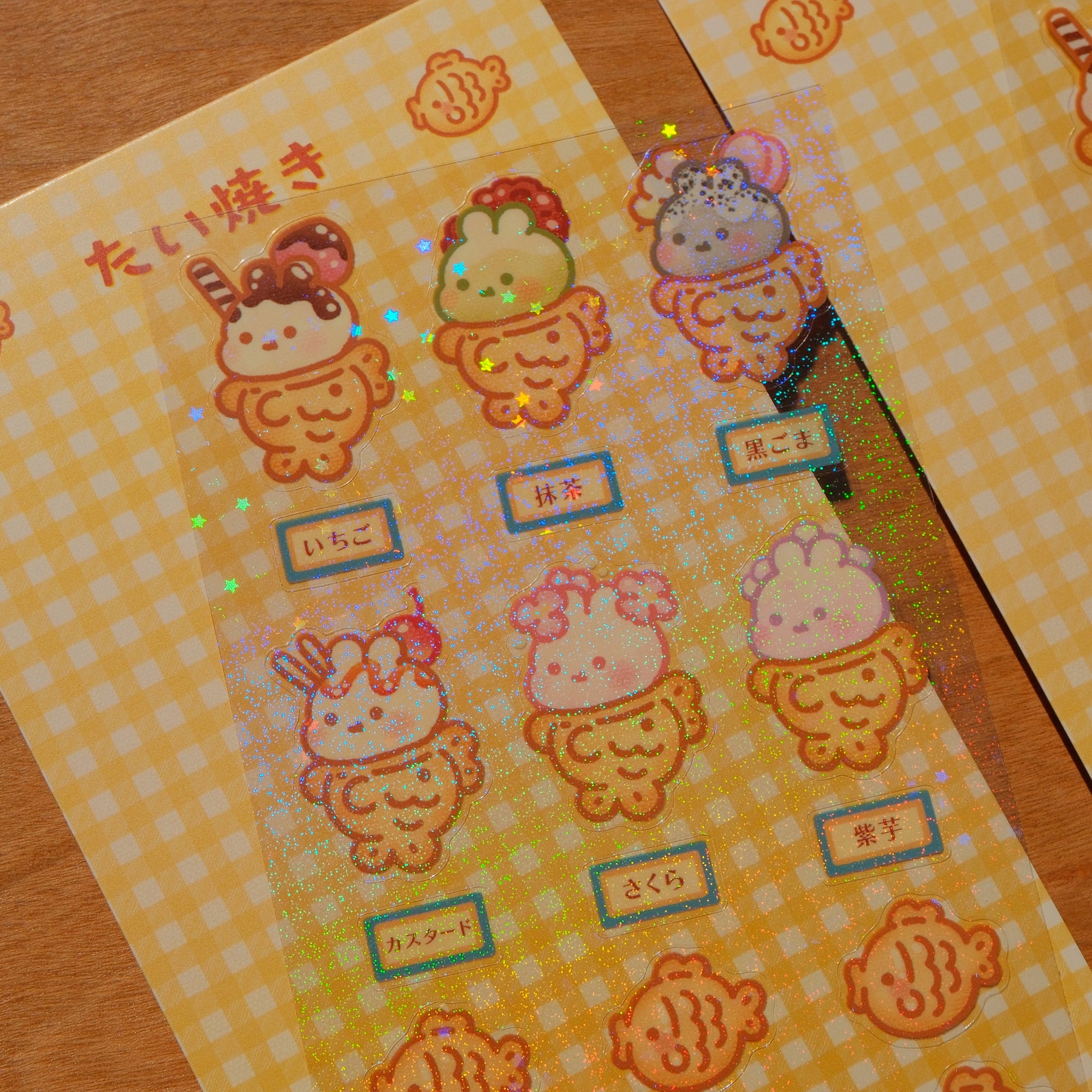 Bunny Taiyaki Sticker Sheet