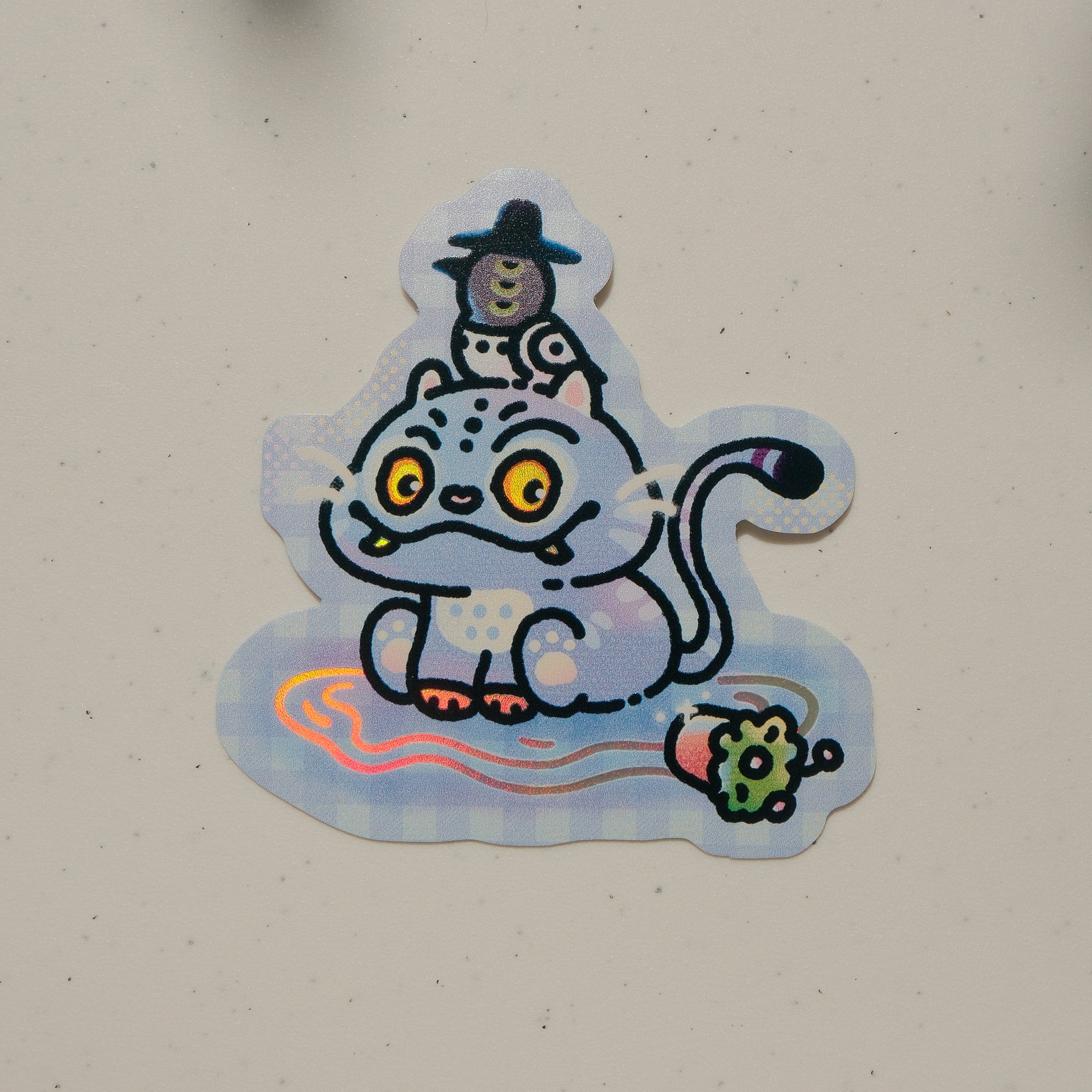 Tiger & Bird (Derpy & Sussy) - Kpop Demon Hunters Foil Sticker