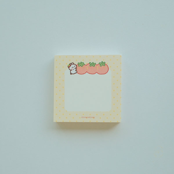 Fruity Bunnie Mini Memo
