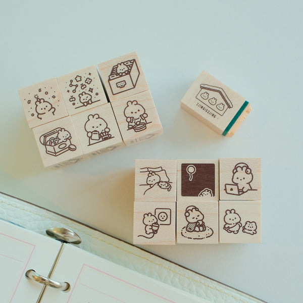Living Softly Rubber Stamp – Vol.2 (1.5cm)