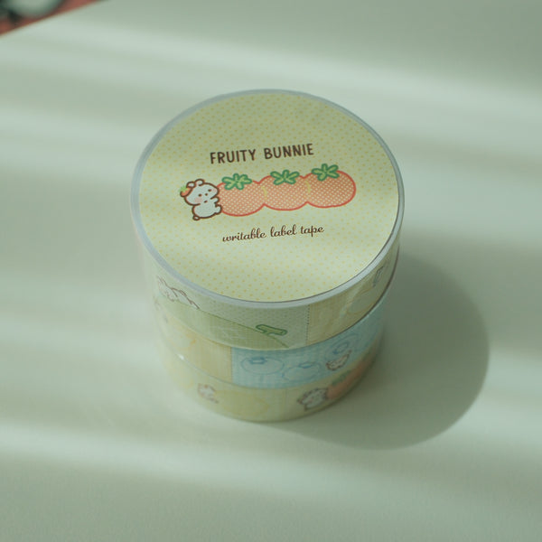 Fruity Bunnie Writable Tape Roll