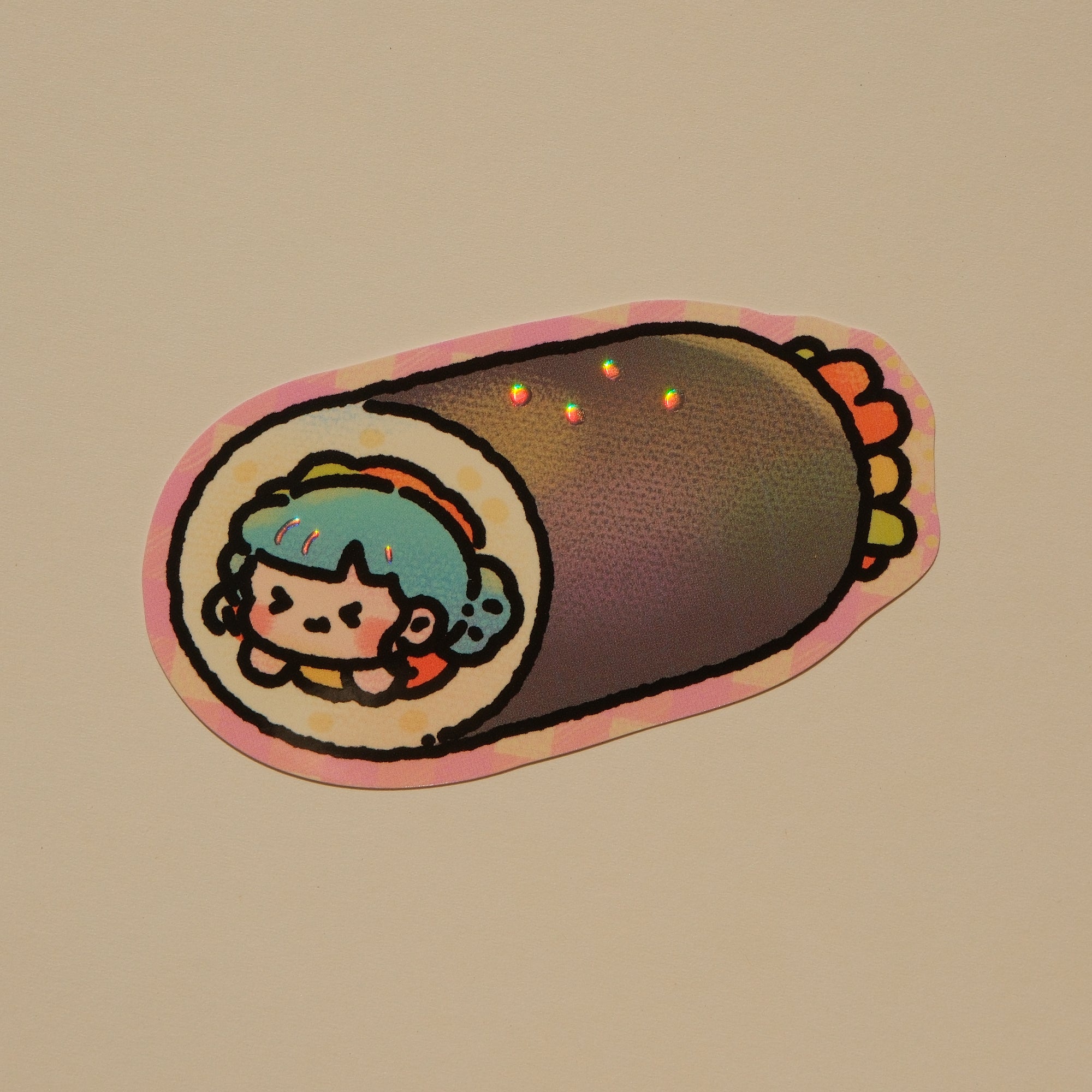 Zoey Gimbap - Kpop Demon Hunters Foil Sticker